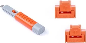 SmartKeeper RJ-45 Portblocker, Essential Basic, NL03, orange, 10er-Pack