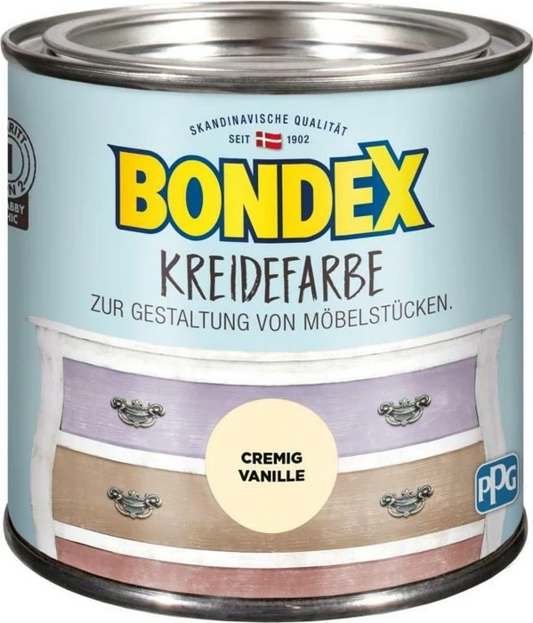 Bondex Kreidefarbe innen cremig vanille, 500ml