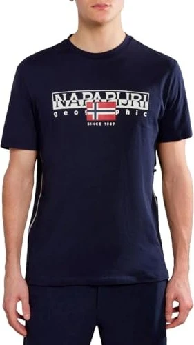 Napapijri Aylmer T-Shirt kurzarm dark blue (Herren)