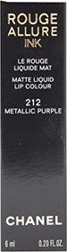 Chanel Rouge Allure Ink Liquid Lipstick 212 Metallic Purple, 6ml