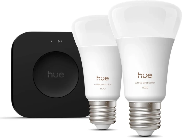 Philips Hue White and Color Ambiance 1100 E27 8.1W Starter-Kit