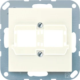 Jung Series AS Abdeckung für Modular-Jack, weiß