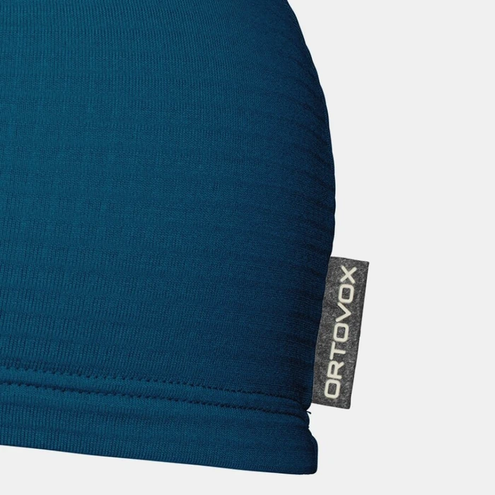 Ortovox Fleece Light Grid Beanie petrol blue