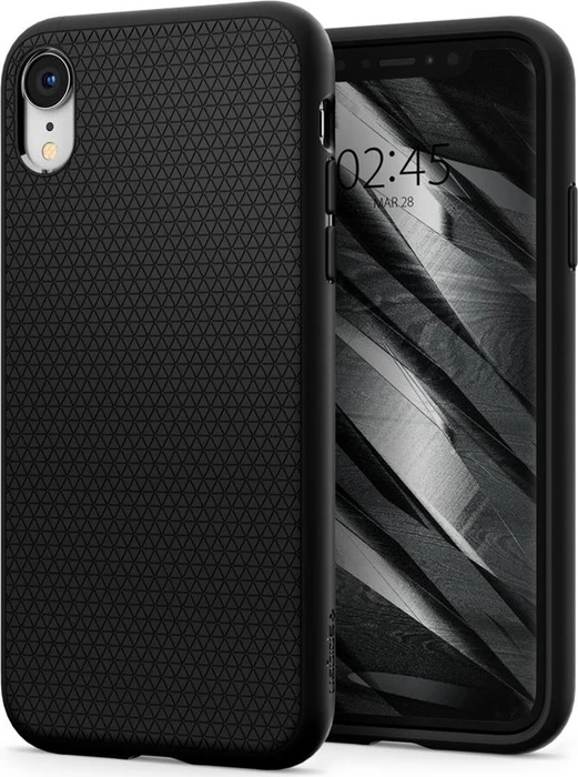 Spigen Liquid Air Armor für Apple iPhone XR schwarz