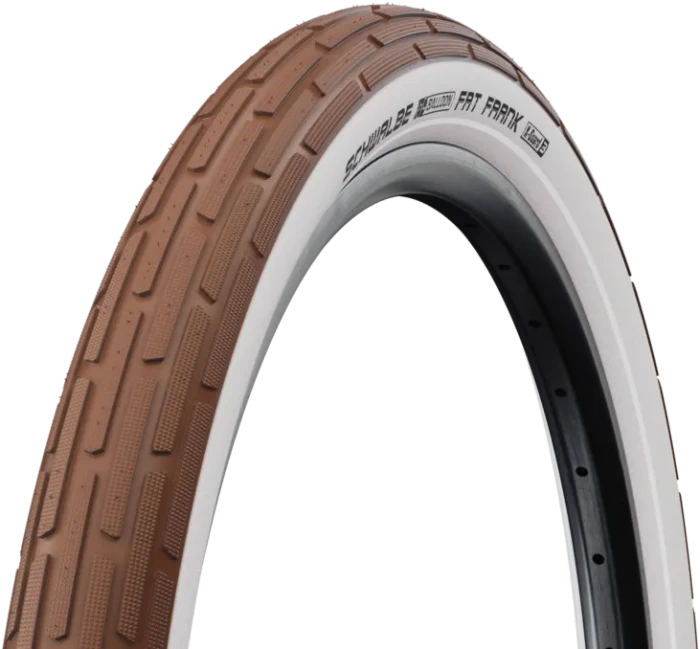 Schwalbe Fat Frank 26x2.35" Reifen brown/whitewall/reflex