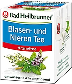 Bad Heilbrunner Nieren- und Blasentee Beutel, 8 Stück
