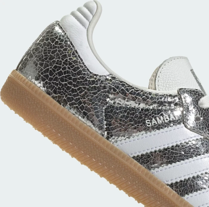 adidas Samba OG silver metallic/cloud white/core white