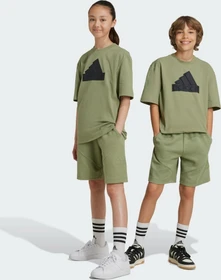 adidas Future Icons Logo 8-Inch Shorts tent green (Junior)