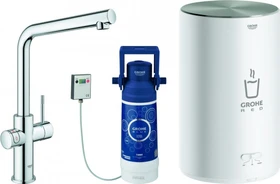 Grohe Red Duo L-Auslauf Set M chrom