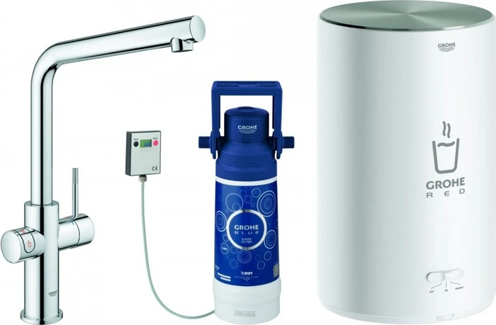 Grohe Red Duo L-Auslauf Set M chrom