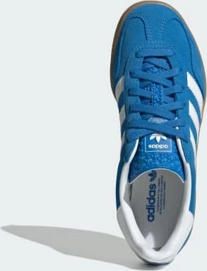 adidas Gazelle Indoor blue bird/cloud white/gum (Junior)