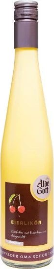 Alde Gott Eierlikör mit Kirschwasser 700ml