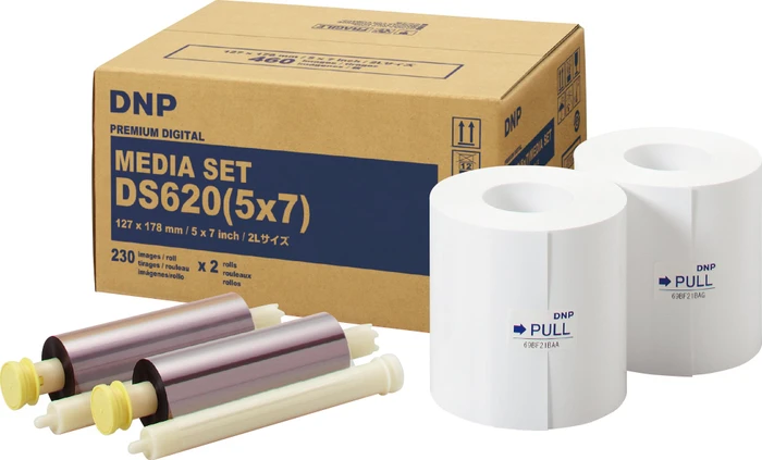 DNP Mediaset DS620(5x7) Fotopapier, 13x18cm, 460 Blatt