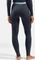 Odlo Natural Performance Wool 150 Base Layer Hose lang provincial blue/dark sapphire melange (Damen) Vorschaubild