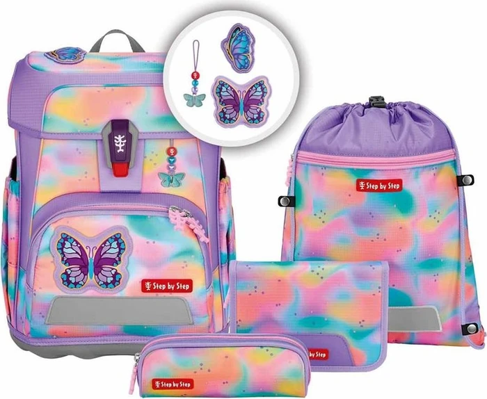 Step by Step Cloud Butterfly Luna Schultaschen-Set, 5-tlg.