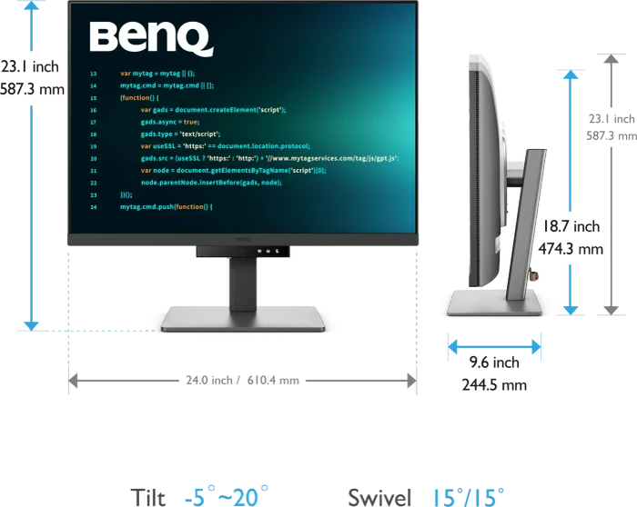 BenQ RD280U, 28.2"