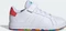 adidas Grand Court Court Elastic Lace and Top Strap cloud white/bright red (Junior) Vorschaubild
