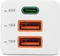 Hama GaN Schnellladegerät, USB-C/USB-A, 1x USB-C + 2x USB-A, 45W, weiß Vorschaubild