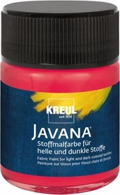 Kreul Javana Stoffmalfarbe für helle und dunkle Stoffe, blattgrün, 50ml