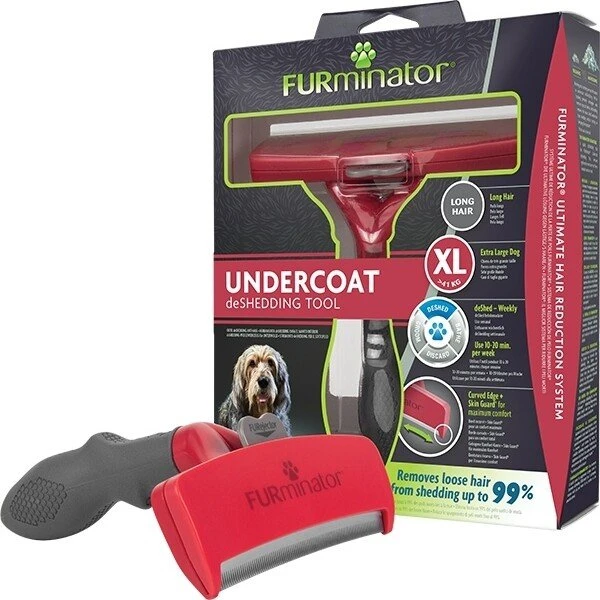FURminator deShedding Tool für sehr große Hunde mit langem Fell, Version 2