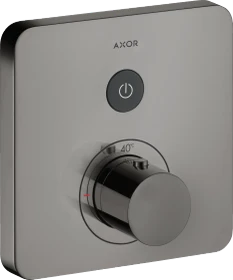 Hansgrohe ShowerSelect Thermostat Unterputz softsquare 1 Verbraucher polished black chrome