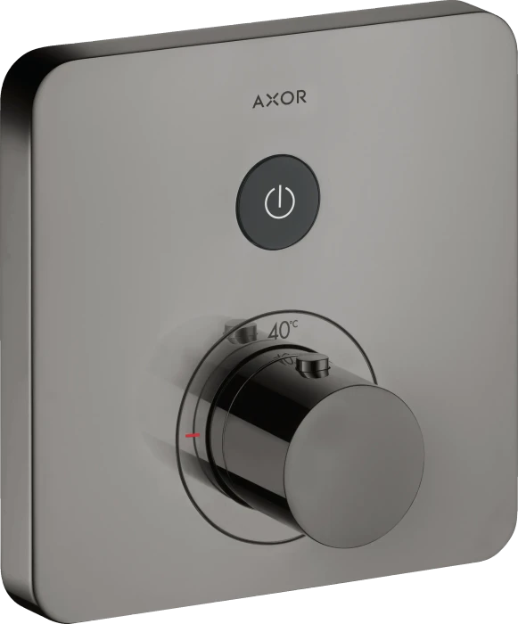 Hansgrohe ShowerSelect Thermostat Unterputz softsquare 1 Verbraucher polished black chrome