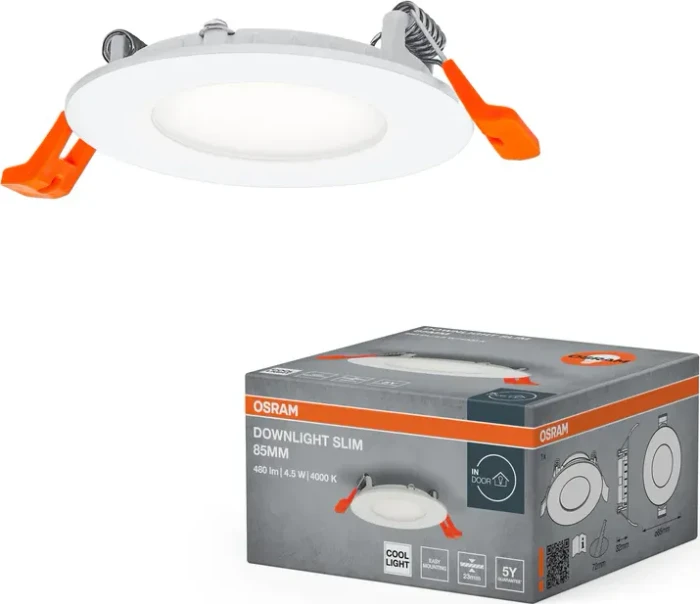 Osram Ledvance LED Downlight Slim 4.5W/4000K 85mm Einbauleuchte