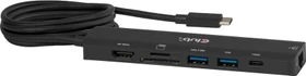 Club 3D 7-in-1 USB Typ-C Hub 140W, USB-C 3.1 [Stecker] (CSV-2555)