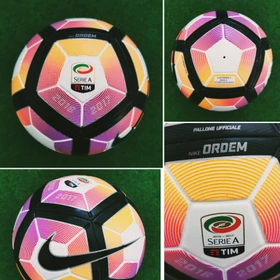 Nike Ordem 4 Seria A Tim Fußball white/purple/black