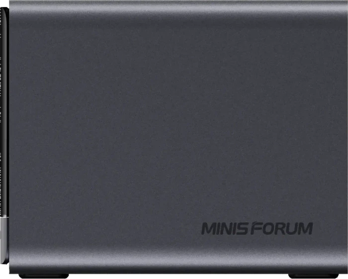Minisforum AI NAS N5 Max, AMD Ryzen AI Max+ 395, 64GB RAM, 2x RJ-45 10GBase-T, 2x USB4 v2 mit DisplayPort 2.0