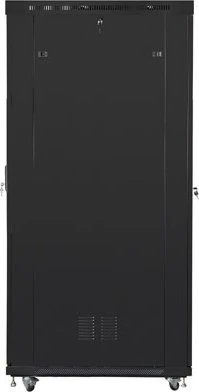Lanberg 19" Rackschrank 42HE, freistehend, V2, Glastür, IP20, RAL 9004, 1200mm tief