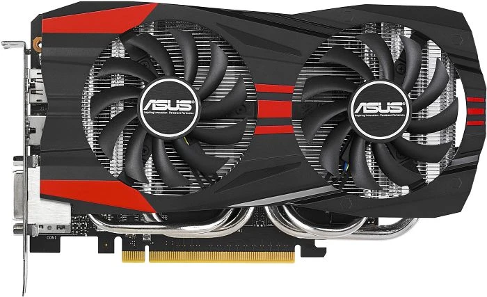ASUS GeForce GTX 760 DirectCU II OC, GTX760-DC2OC-2GD5, 2GB GDDR5, 2x DVI, HDMI, DP