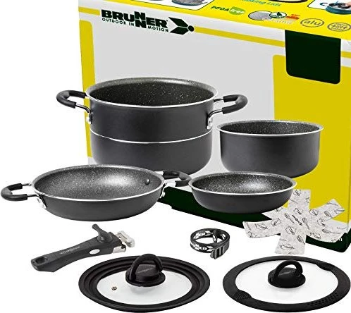 Brunner Pirate NG 7+1 Kochtopfset