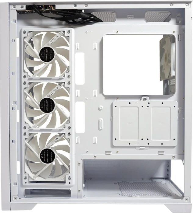LC-Power Gaming 806W Crosswind_X, weiß, Glasfenster