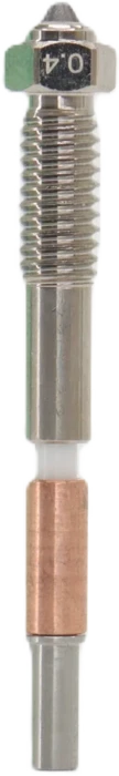 QIDI Druckdüse Tungsten Carbide Bimetal für Plus4, 1.75mm, 0.4mm