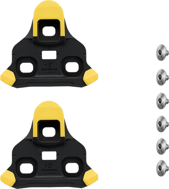 Shimano SPD-SLR CL-SL110 6° Cleats gelb