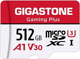 Gigastone Gaming Plus R100/W60 512GB Kit, UHS-I U3, A1, Class 10