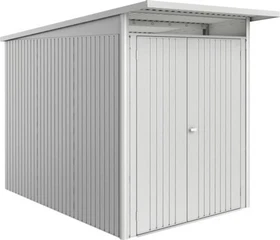 Biohort AvantGarde ECO A3 Gerätehaus mit Doppeltür silber-metallic