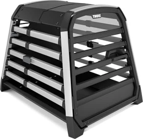 Thule Allax M, Hundebox fürs Auto, schwarz/grau