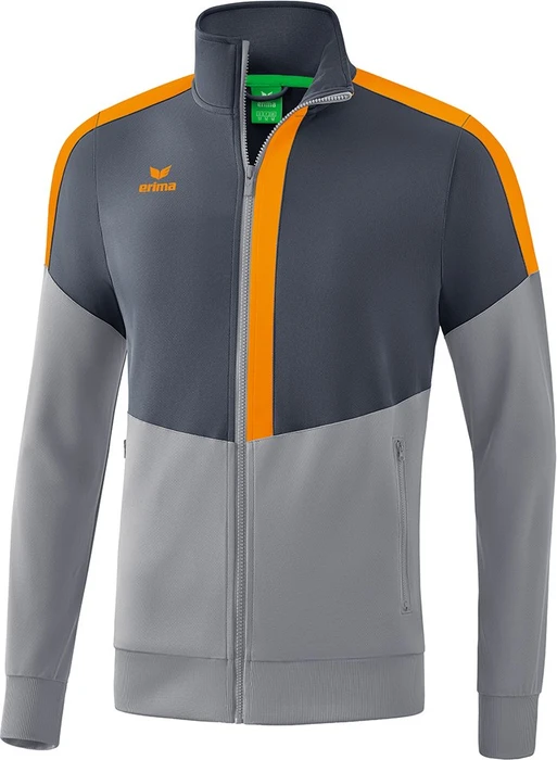 Erima Squad Worker Trainingsjacke slate grey/monument grey/new orange (Herren)