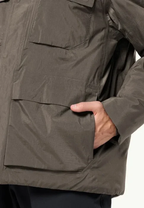 Jack Wolfskin Textor Utility Funktionsjacke cold coffee (Herren)