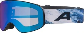 Alpina Slope Q-Lite black-blue matt/mirror blue