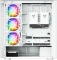 Modecom Volcano AQ400 ARGB White, Glasfenster Vorschaubild