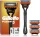 Gillette Fusion5 Rasierer + 4 Wechselklingen