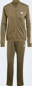 adidas Essentials 3-Streifen Trainingsanzug olive strata (Damen)