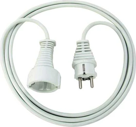 Brennenstuhl Verlängerungskabel IP44 weiß H05VV-F 3G1.5, 3m