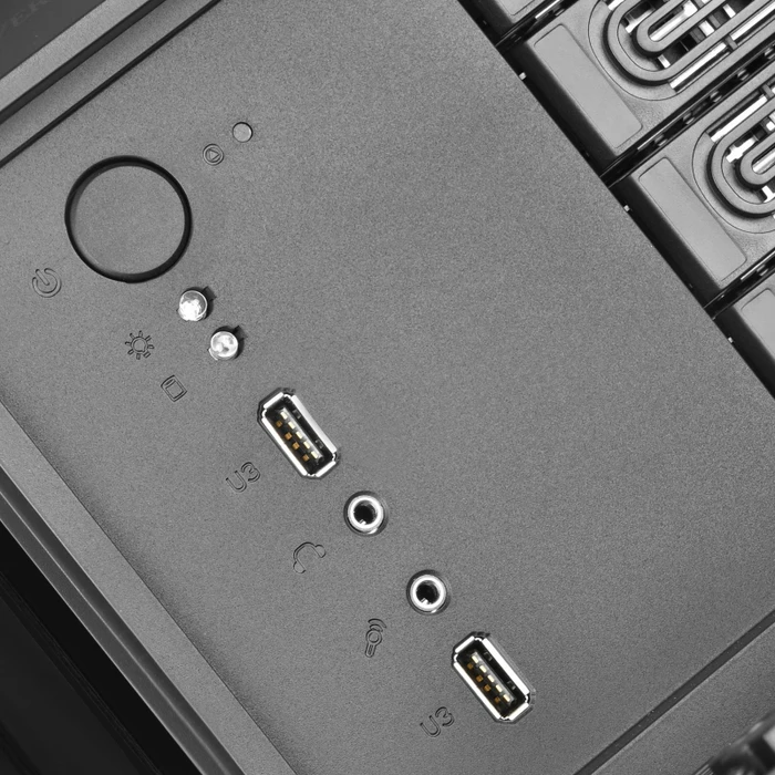 SilverStone Case Storage CS381 [V1.1/V1.2], schwarz