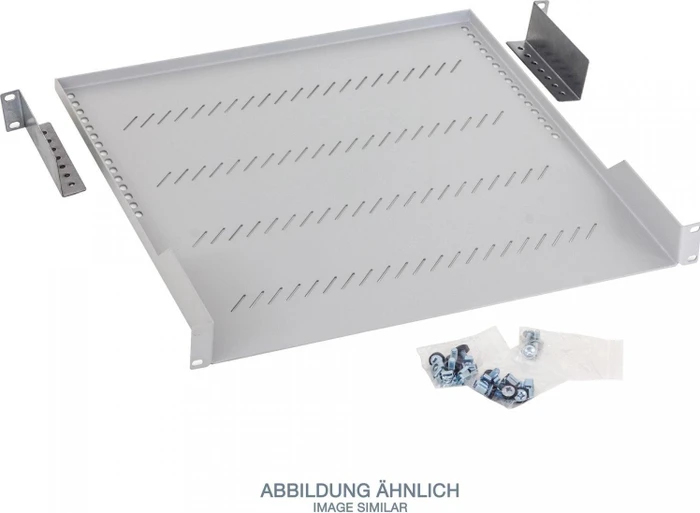 Triton Fachboden perforiert, hellgrau, 1HE
