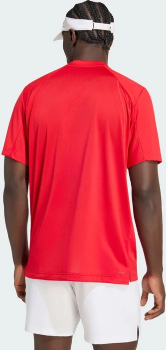 adidas Club Tennis Climacool Funktionsshirt kurzarm better scarlet (Herren)