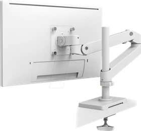 Ergotron LX Pro Monitor Arm, hohe Säule, Direktverschraubung weiß